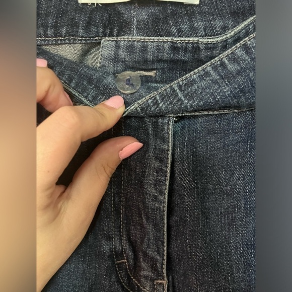Vintage Y2K Tommy Hilfiger high rise flare belted denim size 4 - Picture 4 of 9